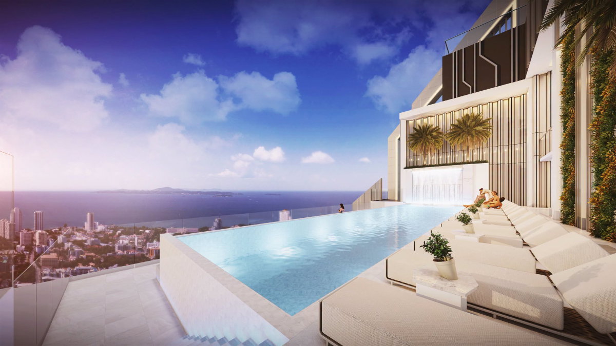 รูป ขายคอนโดหรูพัทยา Grand Solaire ห้องสตูดิโอ ชั้นสูง วิวทะเล ชื่อต่างชาติ - รูปที่ 17/18