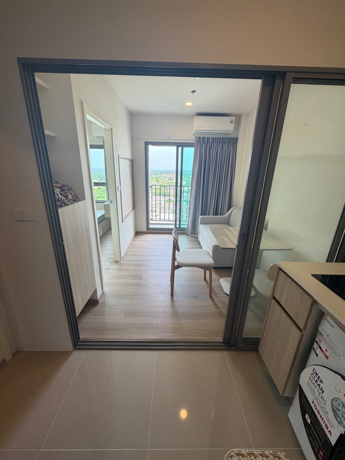 รูป 🏙️ **ให้เช่าคอนโด Escant อยู่ในเซ็นทรัลนครปฐม **ขนาดห้อง 1 ห้องนอน ขนาด 28.27 ตร.ม. ชั้น 19 ห้องใหม่ 💰 เพียง 9,000 บาท/เดือน - รูปที่ 1/5