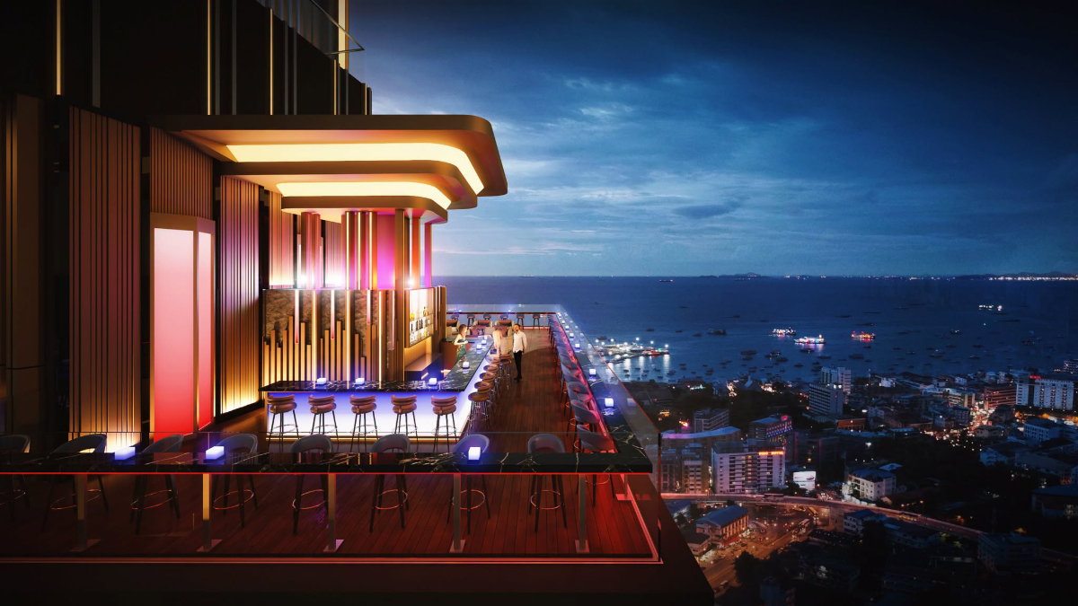 รูป ขายคอนโดหรูพัทยา Grand Solaire ห้องสตูดิโอ ชั้นสูง วิวทะเล ชื่อต่างชาติ - รูปที่ 18/18