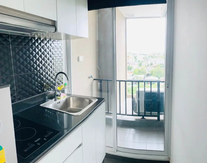 รูป 💮ให้เช่าคอนโด Regent Home Sukhumvit 97/1 ใกล้ BTS บางจาก ขนาด 33 ตรม. ห้องสวย เฟอร์นิเจอร์ครบ เช่าเพียง 10000- - รูปที่ 2/8