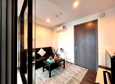 Condos for rent : 1Bed | 1Bath | BTS On Nut | 31sqm | THB 14,500/mo | Fl.27 — The Base Park East Sukhumvit 77 Sukhumvit 77