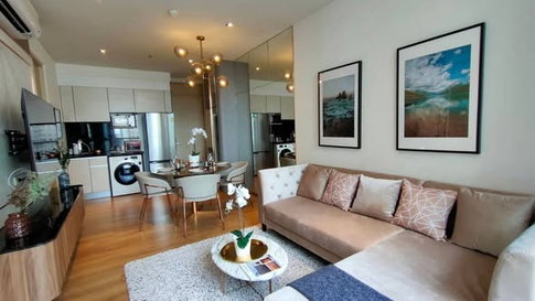2 ห้องนอน | 1 ห้องน้ำ | BTS Phrom Phong | 52 ตร.ม. | 40,000 บาท/เดือน | ชั้น 12 — Park Origin Phrom Phong Phrom Phong