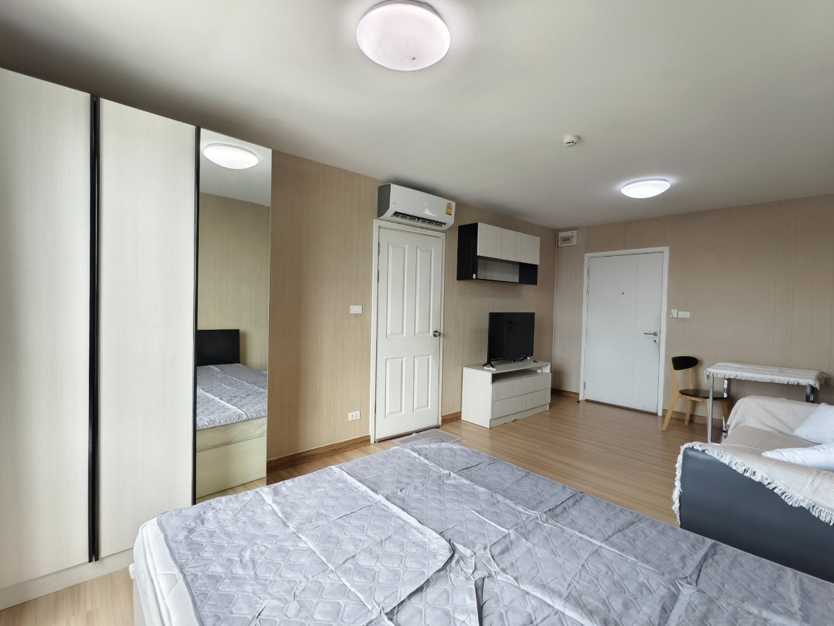 รูป 🔥เช่าด่วน พลัม พหลโยธิน 89 เฟส 5 1 ห้องนอน 1 ห้องน้ำ ขนาด 28 ตรม. รีโนเวทใหม่ พร้อมอยู่ - รูปที่ 4/10