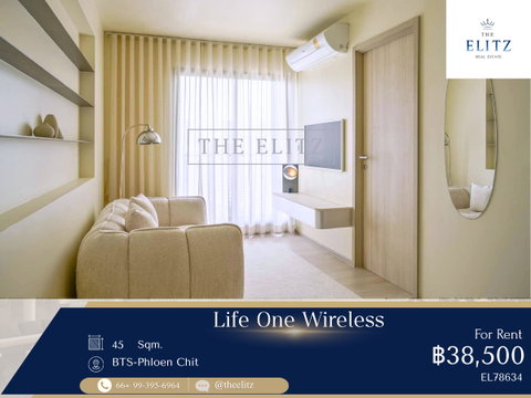 ✨ Minimal Aesthetic Unit | Iconic Wireless Road address | Close to BTS Ploenchit & Central Embassy ✨