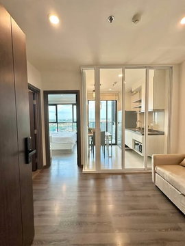 1Bed | 1Bath | BTS On Nut | 30sqm | THB 18,000/mo | Fl.33 — The Base Park West Sukhumvit 77