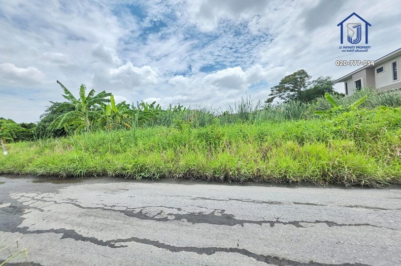 รูป ขายที่ดินถมแล้ว 200 ตร.ว. ซอยสายไหม 75 ทะลุพหลโยธิน 54/1 แยก 10 ใกล้ BTS คูคต - รูปที่ 2/5