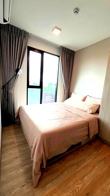 Condos for rent : 1Bed | 1Bath | MRT Pink Line Vacharaphol | 24.27sqm | THB 12,000/mo | Fl.3 — Chapter One All Ramintra Ramintra
