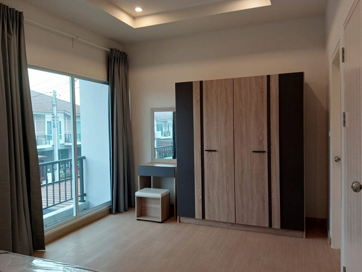 รูป 🏡ทาวน์โฮม 2 ชั้นให้เช่า Novo Ville พหลโยธิน-ลำลูกกา คลอง 2 3 ห้องนอน 2 ห้องน้ำ เชื่อมต่อถนนลำลูกกาและพหลโยธินได้ง่าย - รูปที่ 5/7
