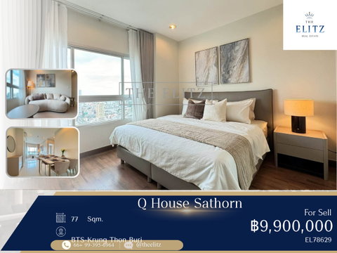 ✨ Newly Renovated Masterpiece | Prime Sathorn CBD location | Direct skywalk connection to BTS- Krung Thonburi ✨