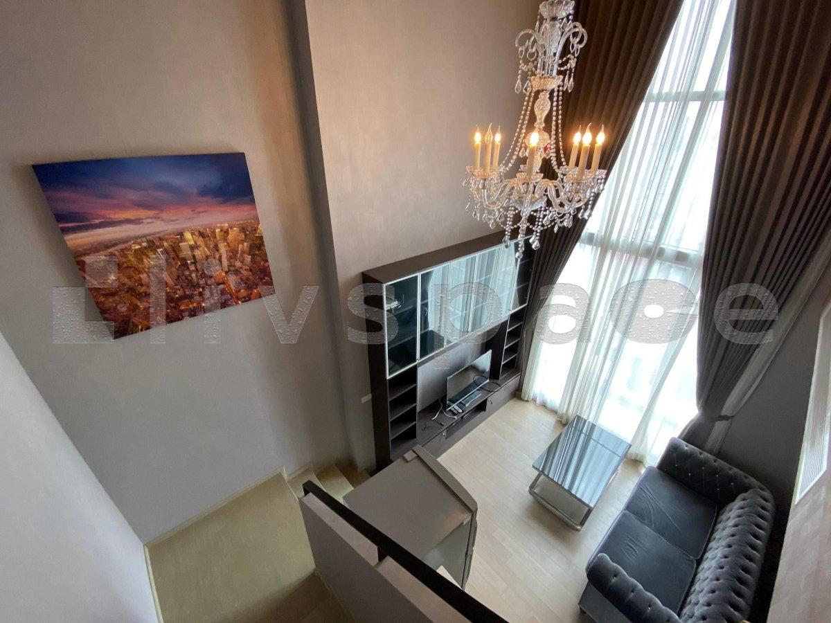 รูป ▚ L0RC4Xツ ให้เช่า: Pyne By Sansiri 2 Bed Duplex 76ตร.ม. ห้องใหญ่ ถูกที่สุดในตึก! ติด BTS ราชเทวี พร้อมอยู่✨ - รูปที่ 1/14