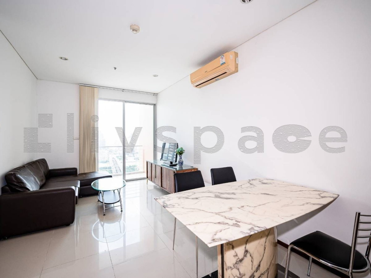 รูป ▚ L0JC70ツ ให้เช่า: Villa Sathorn 1 Bed 56ตร.ม. ชั้นสูง วิวแม่น้ำ ทิศไม่ร้อน พิเศษสัญญา 2 ปี เหลือ 20k✨ - รูปที่ 2/6