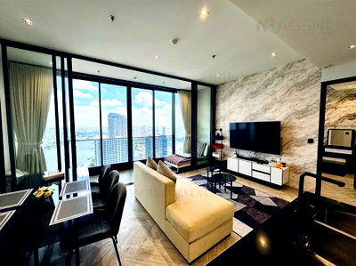 Condos for rent : For Rent Condo CHAPTER CHAROENNAKHORN-RIVERSIDE Building A, Floor 42,2 bed room, Room size 78.00 sqm