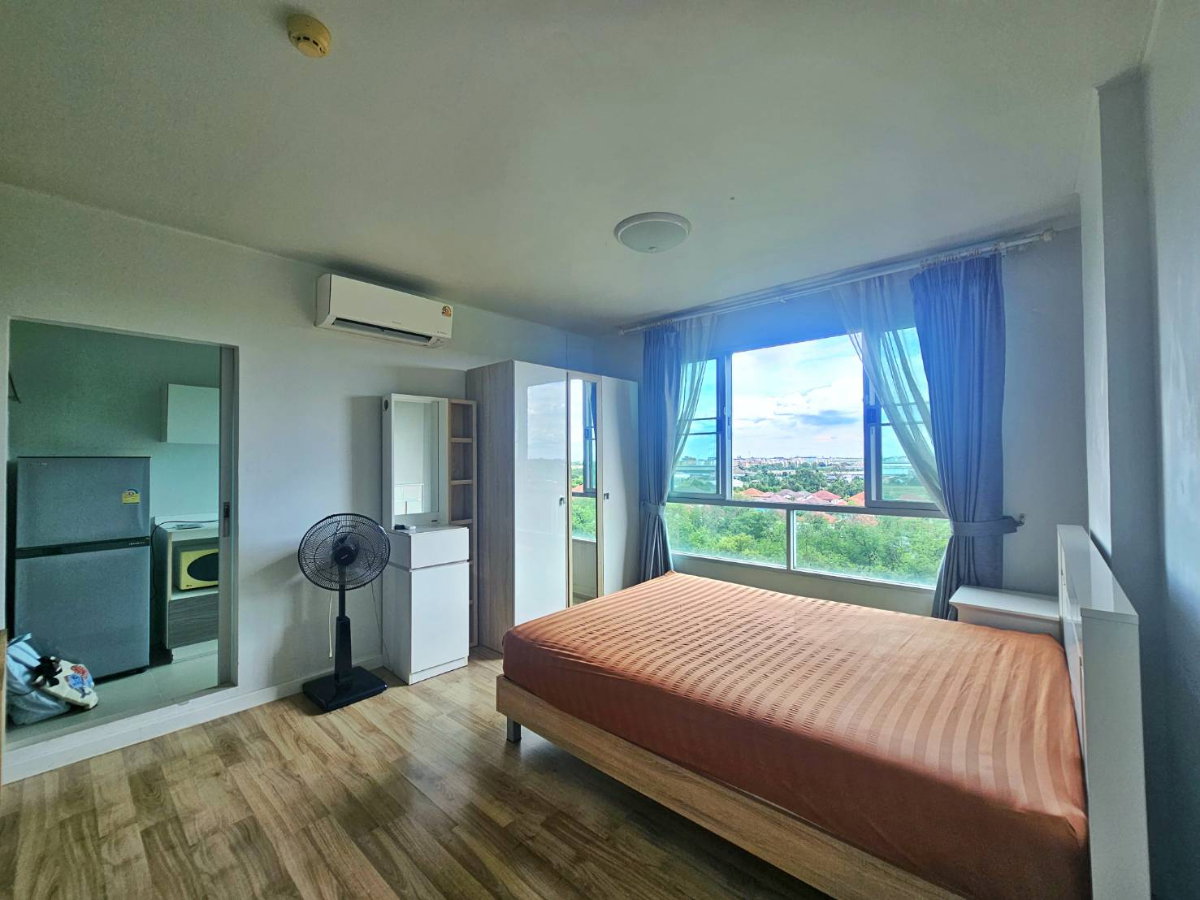 รูป ปล่อยเช่า D Condo Campus Rangsit Phase 2 8,700 บาท ได้ 30 ตร.ม. ชั้น 8 + ครัวปิด ตรงข้าม มธ. - รูปที่ 6/15
