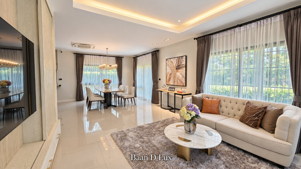 รูป ขายบ้านหรู เศรษฐสิริ กรุงเทพ-ปทุมธานี (96 ตร.ว.) 4 นอน หลังมุม แต่งครบ - รูปที่ 11/67