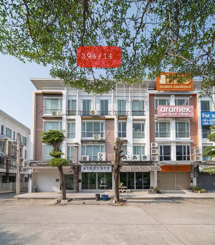 รูป โฮมออฟฟิศทันสมัย ตึก 4 ชั้น (ร่มเกล้า-สุวรรณภูมิ) | RK Office Park **ค่าเช่า 40,000 บาท | ได้เฟอร์ตามรูป นัดชมได้ แอดไลน์ ID :@property.ma - รูปที่ 1/13