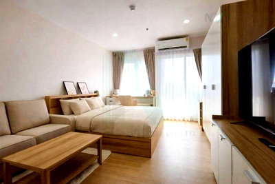 Condos for rent : For Rent Condo SUPALAI VERANDA RAMKHAMHAENG Building B, Floor 23,Studio, Room size 28 sqm