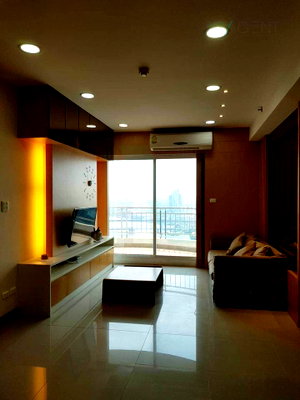 Condos for rent : 🚩 For Rent Condo SUPALAI RIVER RESORT Building 1, Floor 34,2 bed room, Room size 88.00 sqm