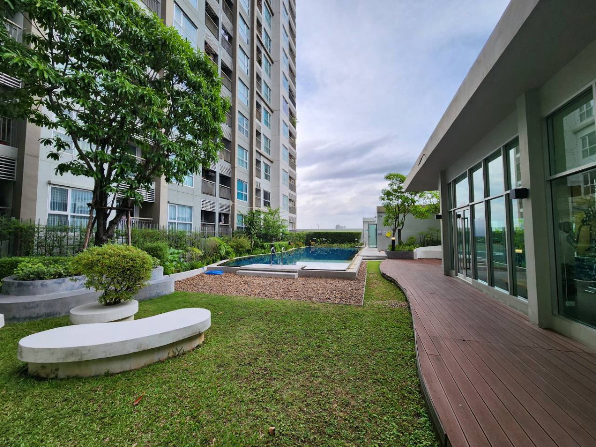 รูป ขายห้องมุม Rare Item ชั้น 25 (ชั้นบนสุด) แอสปาย สาทร-ตากสิน (ทิมเบอร์โซน) 45.6ตร.ม. 2 ห้องนอน 1 ห้องน้ำ เพียง 2.3 ล้านบาท (จาก 2.82 ลบ.) - รูปที่ 20/28
