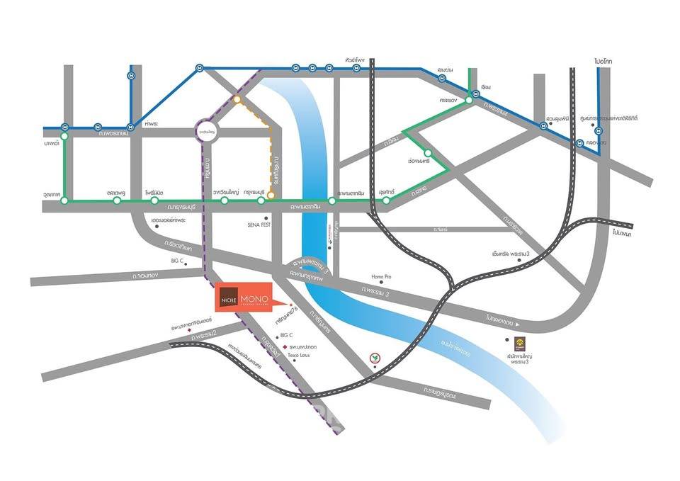 รูป คอนโด 2-ห้องนอน ที่ นิช โมโน เจริญนคร ใน ดาวคะนอง (ID 3136992) - รูปที่ 45/45