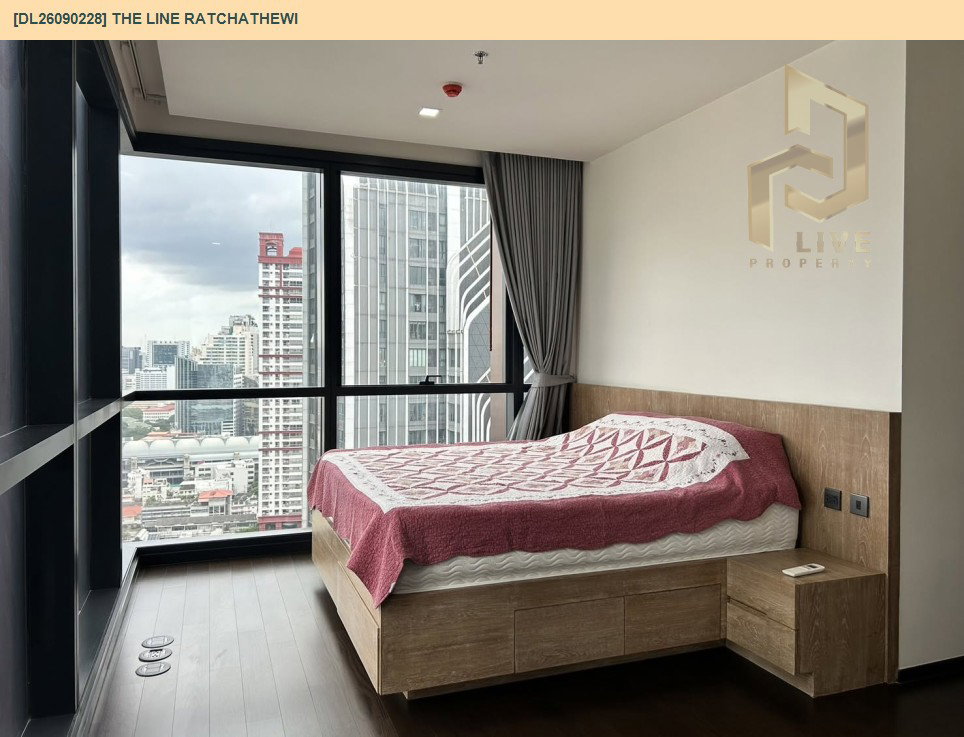 รูป DL26090228 ให้เช่าคอนโด เดอะ ไลน์ ราชเทวี (THE LINE Ratchathewi) ใกล้ BTS ราชเทวี พร้อมเข้าอยู่ โทรด่วน 0614453194 LineID @952jdxxk - รูปที่ 3/13