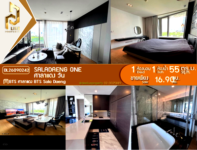 Condos for sale : DL26090242 Condo for sale, Saladaeng One near BTS Sala Daeng, ready to move in, call urgently 0614453194 LineID @952jdxxk