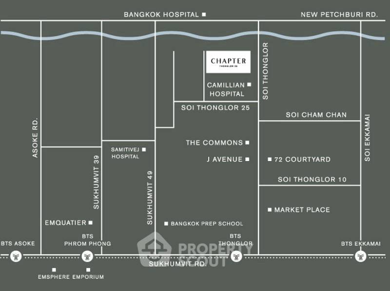 รูป คอนโด 1 ห้องนอน Chapter Thonglor 25 ขนาด 35 ตร.ม. ให้เช่า (ID 3277429) - รูปที่ 16/17