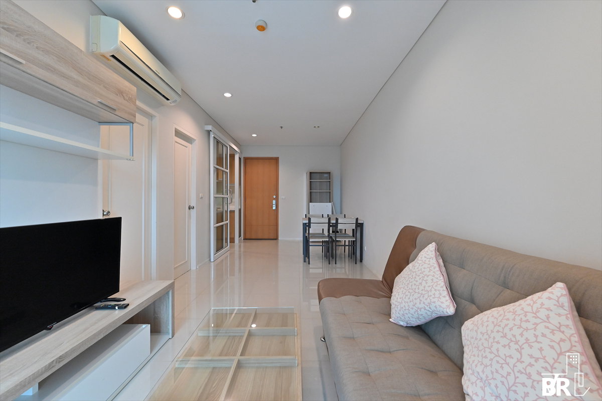 รูป 💖💖 เช่าคอนโด Villa Asoke 1นอน 52ตร.ม. 23k 💎 ห้องสวย ชั้นสูง วิวดี ใกล้ MRT เพชรบุรี  - รูปที่ 1/8