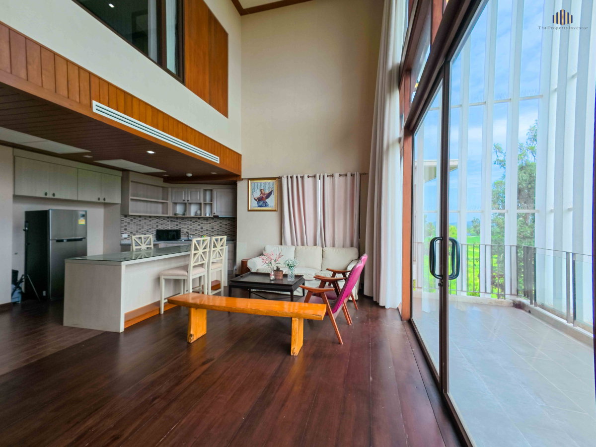 รูป ขายคอนโดหรูเขาใหญ่ เดอะพลูริส เขาใหญ่ The Pluris Khaoyai ชั้น 4 Duplex 2 ชั้น 133.50 ตร.ม. วิวเมืองปากช่องแบบพาโนรามา | #TPI-3252 - รูปที่ 15/23