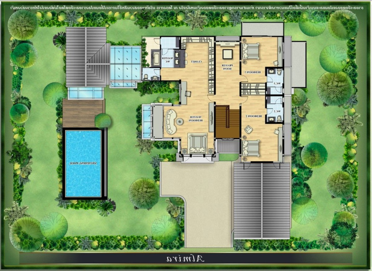 รูป ขายบ้านหรู คฤหาสน์หรู พลูวิลล่า pool villa แปลงมุม Prukpirom Rachapruk-Ratanathibet พฤกษ์ภิรมย์ ราชพฤกษ์-รัตนาธิเบศร์  - รูปที่ 7/50