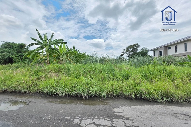 รูป ขายที่ดินถมแล้ว 200 ตร.ว. ซอยสายไหม 75 ทะลุพหลโยธิน 54/1 แยก 10 ใกล้ BTS คูคต - รูปที่ 4/5