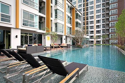 รูปภาพ 1 ห้องนอน | 1 ห้องน้ำ | MRT Huai Khwang | 42 ตร.ม. | 18,000 บาท/เดือน | ชั้น 9 — U Delight At Huay Kwang Station กรุงเทพฯ