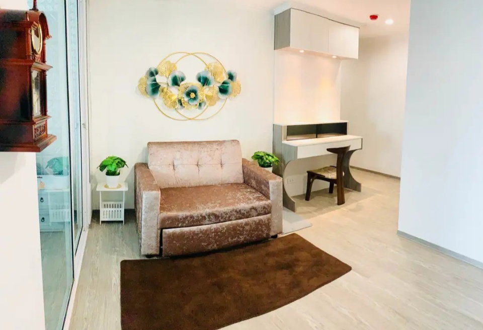 รูป 💮ให้เช่าคอนโด Regent Home Sukhumvit 97/1 ใกล้ BTS บางจาก ขนาด 33 ตรม. ห้องสวย เฟอร์นิเจอร์ครบ เช่าเพียง 10000- - รูปที่ 5/8