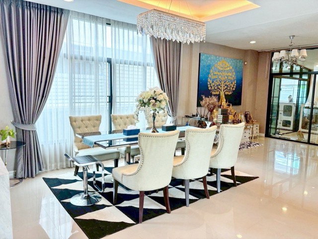 รูป พระราม  คฤหาสน์ ให้เช่า 5นอน 4น้ำ ใกล้วัดพันท้ายนรสิงห์ 280 ม. 113 ตร.ว. 350 ตร.ม. พร้อมเฟอร์ฯ - รูปที่ 3/8