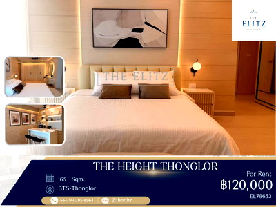 Condos for rent : ✨ Newly Renovated Large Room with Minimal Style | Quiet sanctuary in Thonglor | Spacious & High Privacy ✨