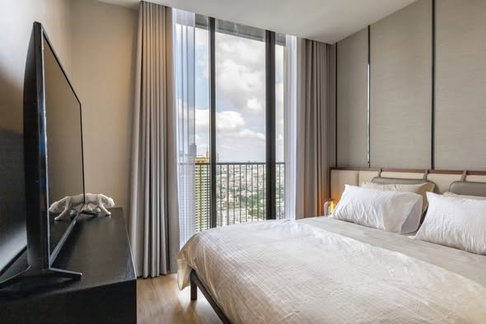 1 ห้องนอน | 2 ห้องน้ำ | BTS Thong Lo | 45 ตร.ม. | 32,000 บาท/เดือน | ชั้น 15 — The Crest Sukhumvit 34 Sukhumvit