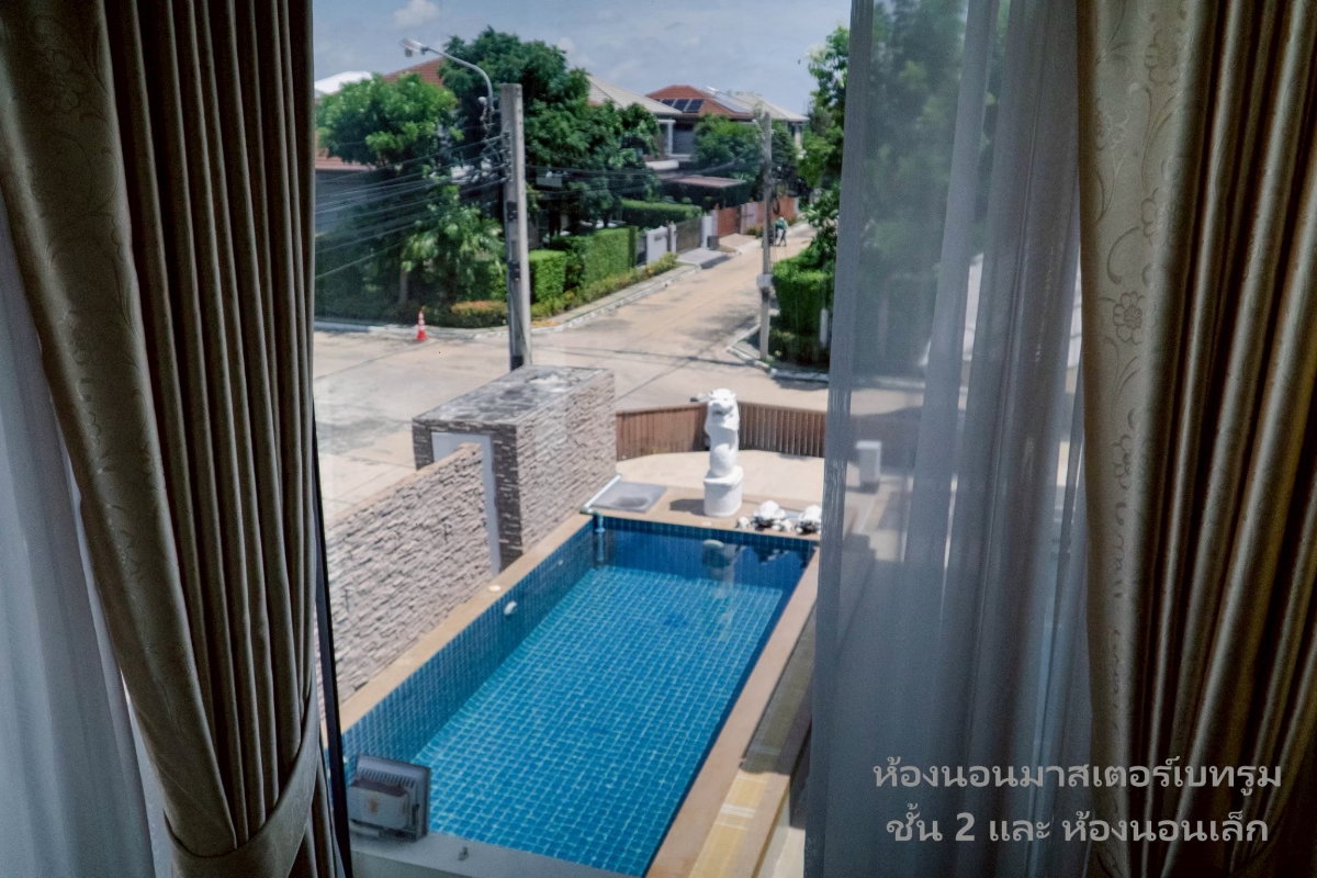 รูป ขายบ้านเดี่ยว มัณฑนา พระราม2 เฟอครบ 10.3ลบ ไม่เคยอยู่ - รูปที่ 47/47