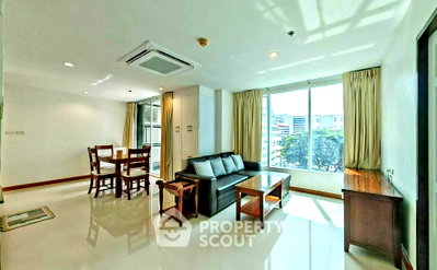 คอนโดให้เช่า : ใกล้ MRT เพชรบุรี 300 ม. | 1 ห้องนอน Sukhumvit Living Town (ID 3046771)