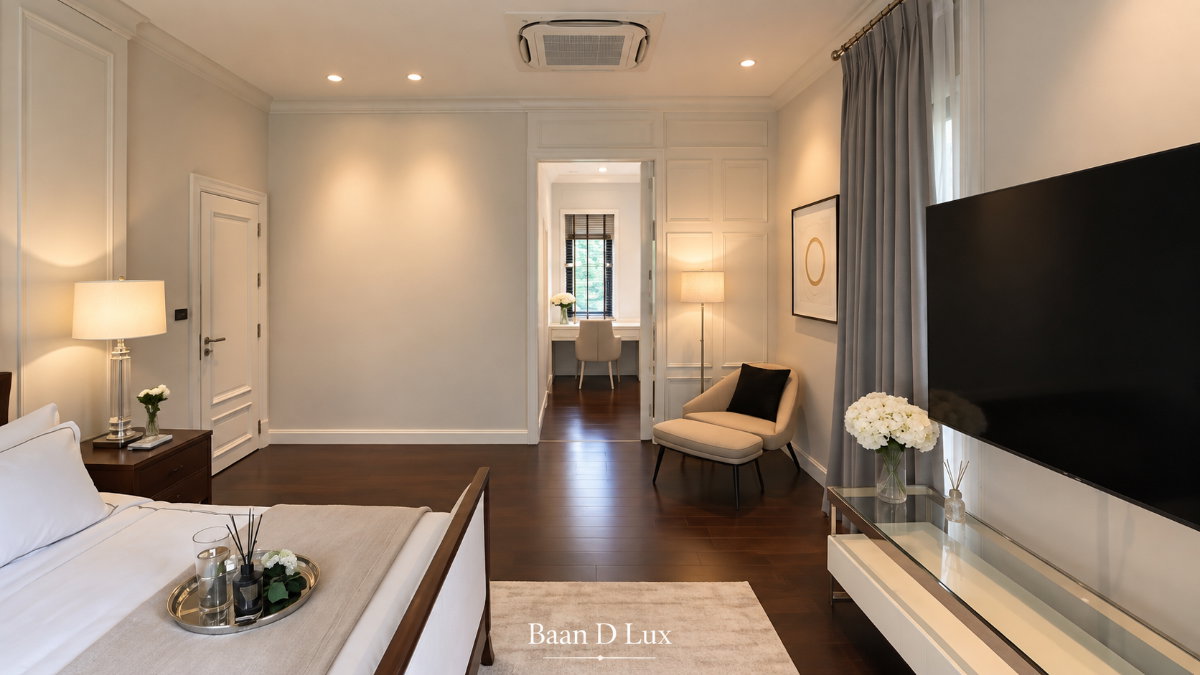 รูป ขายบ้านหรู เศรษฐสิริ กรุงเทพ-ปทุมธานี (96 ตร.ว.) 4 นอน หลังมุม แต่งครบ - รูปที่ 33/67