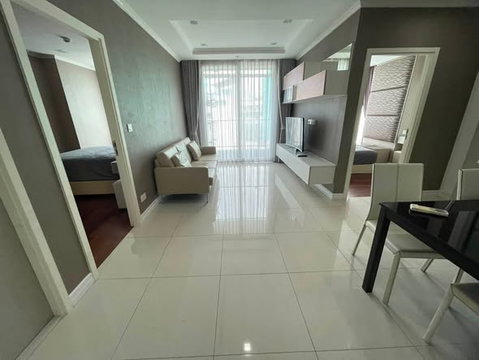2 ห้องนอน | 1 ห้องน้ำ | BTS Samrong | 55 ตร.ม. | 22,000 บาท/เดือน | ชั้น 5 — The Metropolis Samrong
