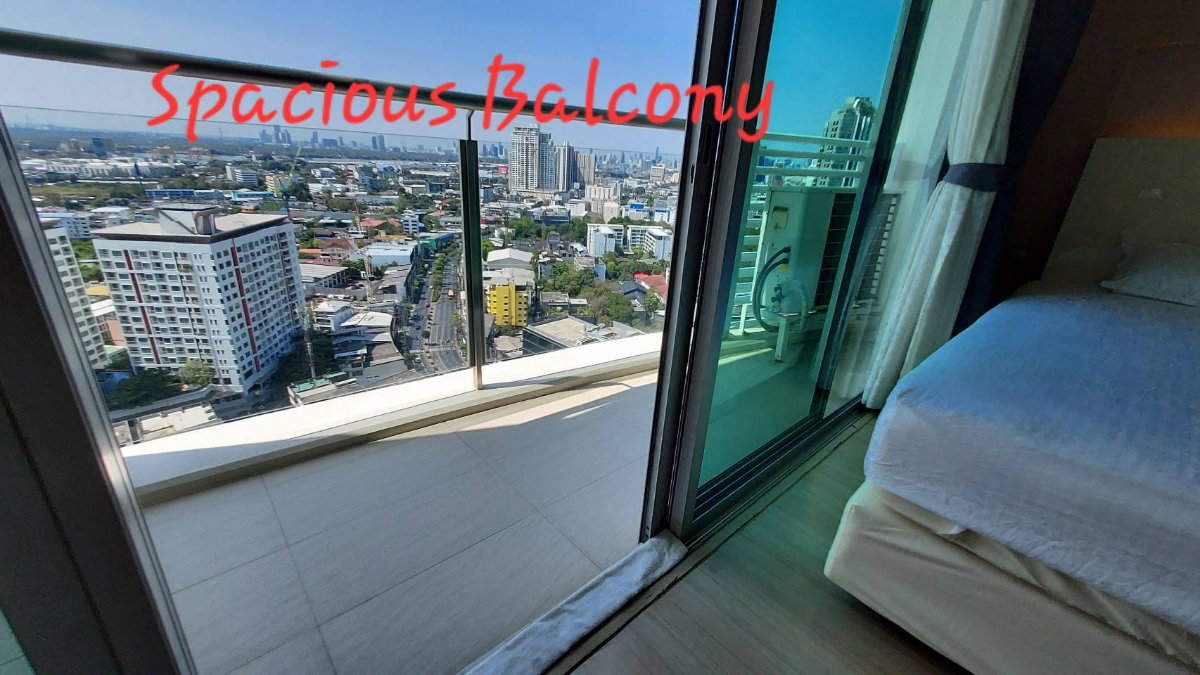 picture For Rent: Sky Walk Condominium - Studio 37 sq.m., 27th Floor, Great View, Near BTS Phra Khanong (Ref: 132628) - 7/11