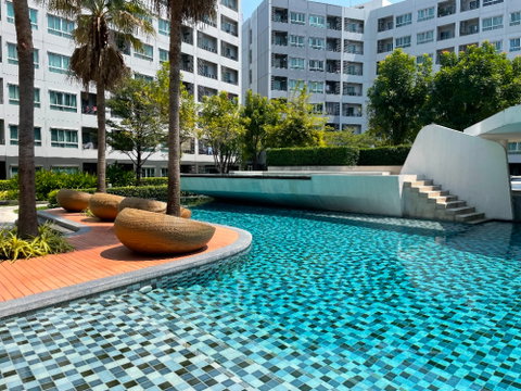 1Bed | 1Bath | BTS Punnawithi | 34sqm | THB 15,000/mo | Fl.8 — Elio Sukhumvit 64 Bangkok