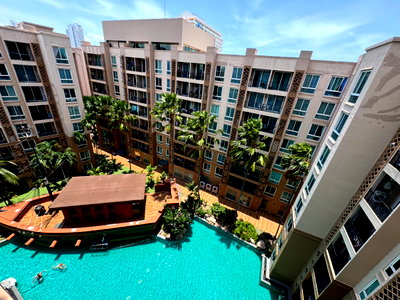 Condos for sale : Atlantis Condo Resort Pattaya | 1 Bedroom, 35 sq.m., 8th Floor, Pool View | Foreign Quota – Only 2.19 Million Baht