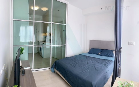 🔺 For Rent Condo CHAPTER ONE ECO RATCHADA - HUAI KHWANG Building C, Floor 25,1 bed room, Room size 24 sqm