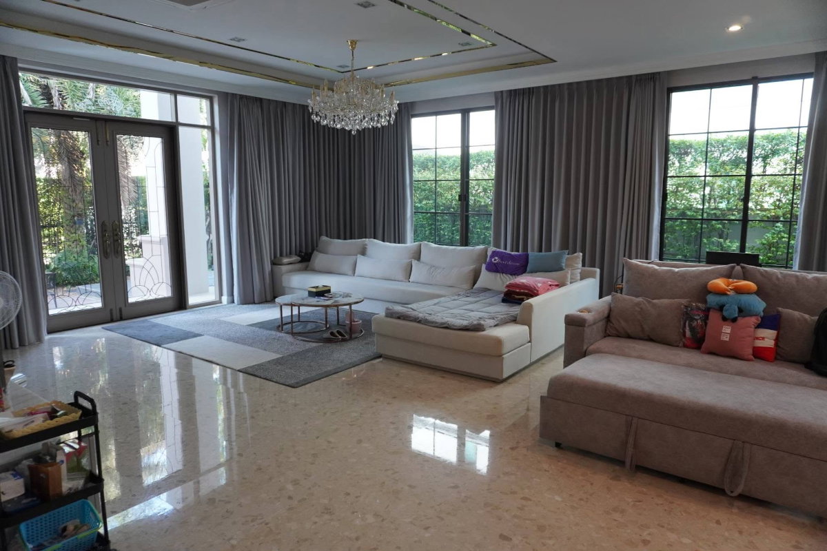 รูป [VR0816] 🔥 ให้เช่า 150,000/เดือน | บ้านเดี่ยวหรู เดอะแกรนด์ ปิ่นเกล้า 5 ห้องนอน 6 ห้องน้ำ + ห้องแม่บ้าน แต่งหรูครบ หิ้วกระเป๋าเข้าอยู่ได้ทันที! 🔥 - รูปที่ 19/27