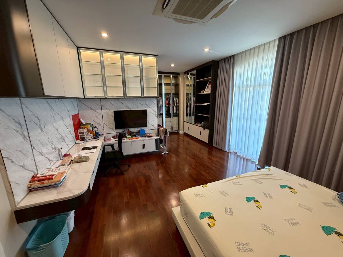 รูป [VR0816] 🔥 ให้เช่า 150,000/เดือน | บ้านเดี่ยวหรู เดอะแกรนด์ ปิ่นเกล้า 5 ห้องนอน 6 ห้องน้ำ + ห้องแม่บ้าน แต่งหรูครบ หิ้วกระเป๋าเข้าอยู่ได้ทันที! 🔥 - รูปที่ 13/27