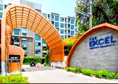 Condos for rent : 1Bed | 1Bath | BTS Phra Khanong | 29sqm | THB 12,000/mo | Fl.5 — The Excel Hideaway Sukhumvit 71 Sukhumvit 71