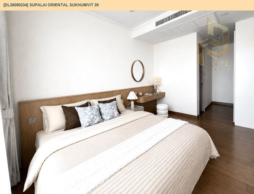 รูป DL26090234 ขายคอนโด ศุภาลัย โอเรียนทัล สุขุมวิท 39 (Supalai Oriental Sukhumvit 39) ใกล้ BTS พร้อมพงษ์ พร้อมเข้าอยู่ โทรด่วน 0653619502 LineID @952jdxxk - รูปที่ 3/11