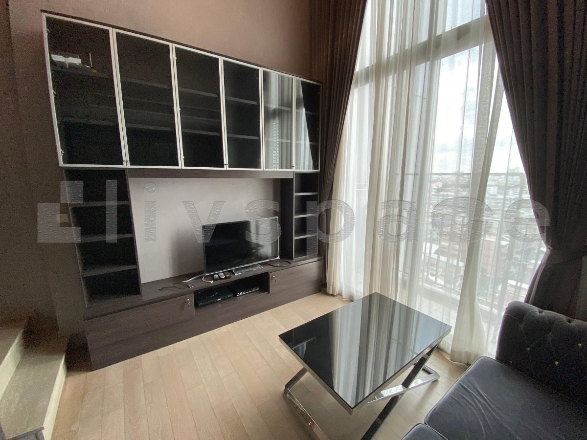 รูป ▚ L0RC4Xツ ให้เช่า: Pyne By Sansiri 2 Bed Duplex 76ตร.ม. ห้องใหญ่ ถูกที่สุดในตึก! ติด BTS ราชเทวี พร้อมอยู่✨ - รูปที่ 3/14
