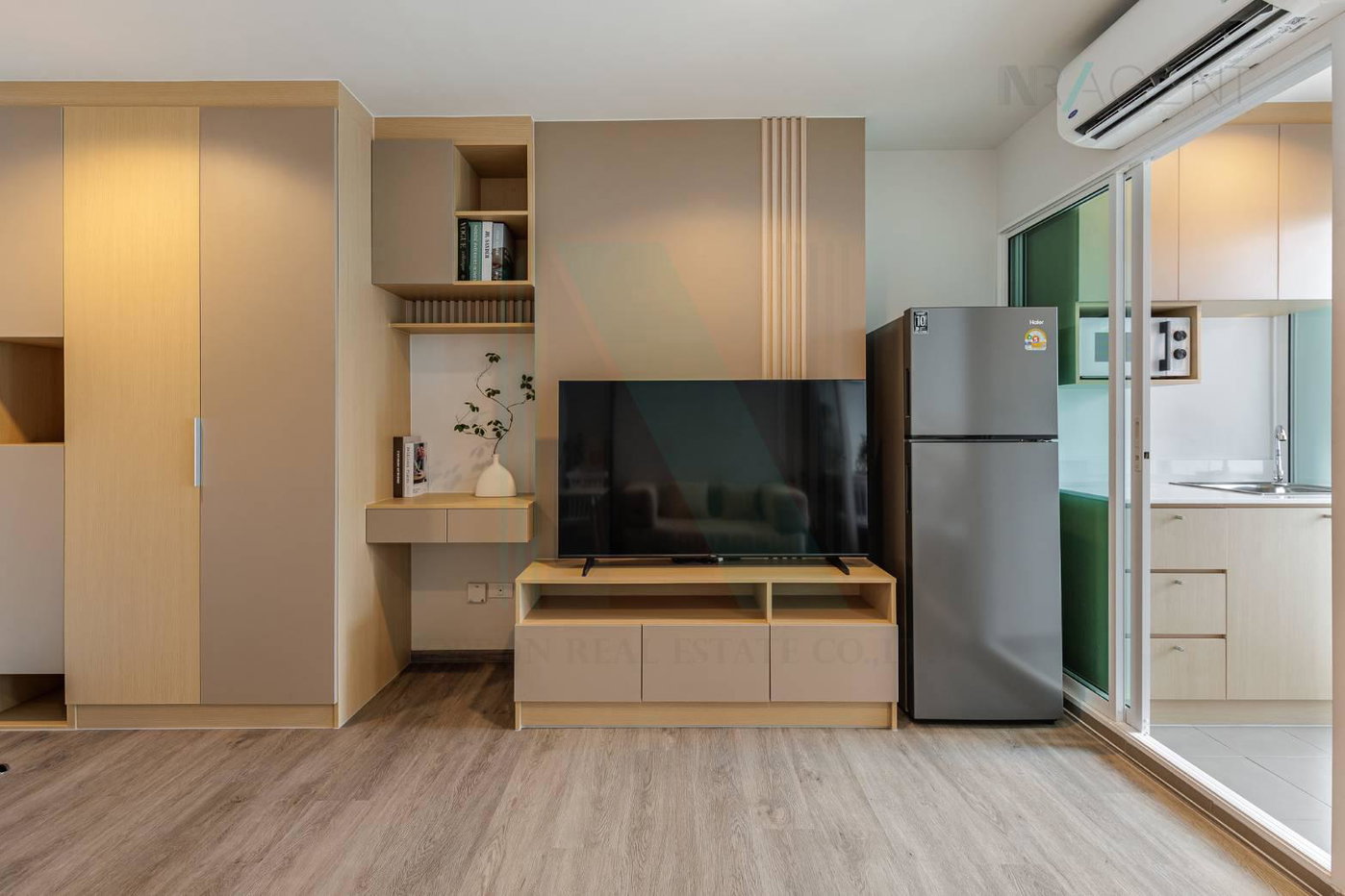picture For Rent Condo REGENT HOME BANGNA Building D, Floor 4,Studio, Room size 28 sqm - 3/8