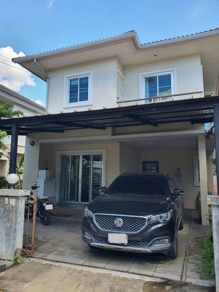 รูป 🏡 ให้เช่าบ้านเดี่ยว 2 ชั้น เดินทางสะดวก ในหมู่บ้านใกล้ถนนวงแหวนรอบ 2 พร้อมเฟอร์นิเจอร์ครบชุด ทำเลดีมาก ใกล้รวมโชค โลตัส บิ๊กซี 7-11 และอื่นๆอีกมากมาย - รูปที่ 1/16